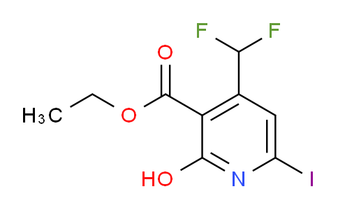 AM205150 | 1807007-10-8 | Ethyl 4-(difluoromethyl)-2-hydroxy-6-iodopyridine-3-carboxylate