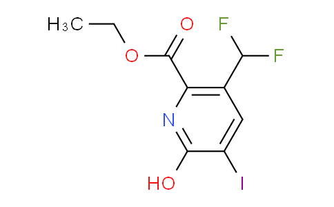 AM205152 | 1805620-83-0 | Ethyl 5-(difluoromethyl)-2-hydroxy-3-iodopyridine-6-carboxylate