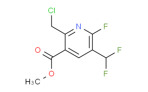 AM205158 | 1807134-38-8 | Methyl 2-(chloromethyl)-5-(difluoromethyl)-6-fluoropyridine-3-carboxylate