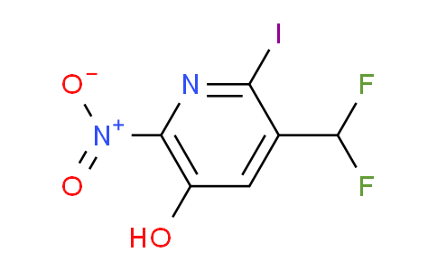 AM205163 | 1805447-30-6 | 3-(Difluoromethyl)-5-hydroxy-2-iodo-6-nitropyridine