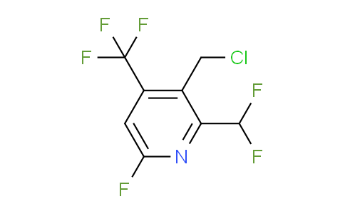 AM205167 | 1806877-98-4 | 3-(Chloromethyl)-2-(difluoromethyl)-6-fluoro-4-(trifluoromethyl)pyridine