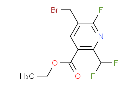 AM205174 | 1806931-99-6 | Ethyl 3-(bromomethyl)-6-(difluoromethyl)-2-fluoropyridine-5-carboxylate