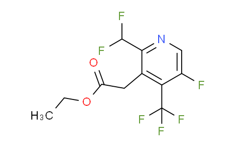 AM205178 | 1807131-02-7 | Ethyl 2-(difluoromethyl)-5-fluoro-4-(trifluoromethyl)pyridine-3-acetate