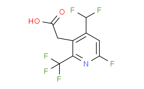 AM205182 | 1807071-25-5 | 4-(Difluoromethyl)-6-fluoro-2-(trifluoromethyl)pyridine-3-acetic acid