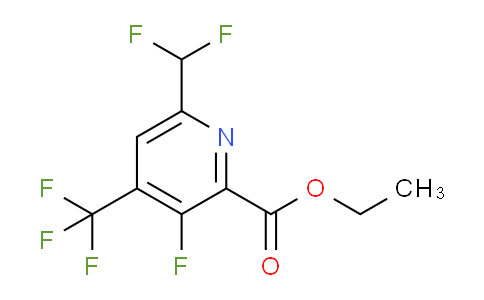 AM205188 | 1807158-92-4 | Ethyl 6-(difluoromethyl)-3-fluoro-4-(trifluoromethyl)pyridine-2-carboxylate