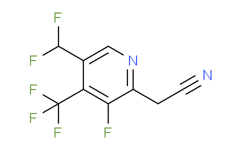 AM205191 | 1805529-97-8 | 5-(Difluoromethyl)-3-fluoro-4-(trifluoromethyl)pyridine-2-acetonitrile
