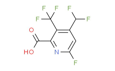 AM205192 | 1805999-14-7 | 4-(Difluoromethyl)-6-fluoro-3-(trifluoromethyl)pyridine-2-carboxylic acid