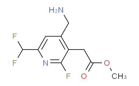 AM205196 | 1805194-72-2 | Methyl 4-(aminomethyl)-6-(difluoromethyl)-2-fluoropyridine-3-acetate