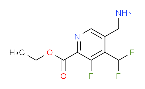 AM205201 | 1805535-79-8 | Ethyl 5-(aminomethyl)-4-(difluoromethyl)-3-fluoropyridine-2-carboxylate