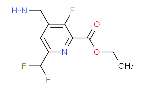 AM205204 | 1806933-01-6 | Ethyl 4-(aminomethyl)-6-(difluoromethyl)-3-fluoropyridine-2-carboxylate