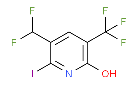 AM205205 | 1806936-52-6 | 3-(Difluoromethyl)-6-hydroxy-2-iodo-5-(trifluoromethyl)pyridine