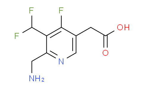 AM205207 | 1805536-08-6 | 2-(Aminomethyl)-3-(difluoromethyl)-4-fluoropyridine-5-acetic acid