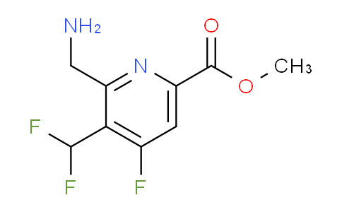 AM205210 | 1806932-43-3 | Methyl 2-(aminomethyl)-3-(difluoromethyl)-4-fluoropyridine-6-carboxylate