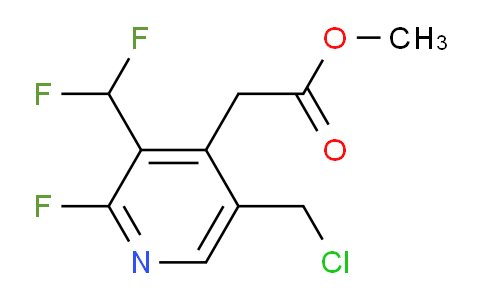 AM205211 | 1805446-30-3 | Methyl 5-(chloromethyl)-3-(difluoromethyl)-2-fluoropyridine-4-acetate