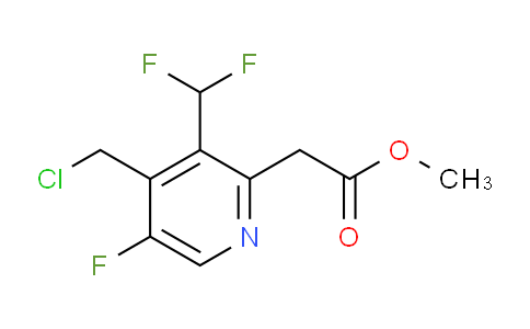 AM205213 | 1805446-45-0 | Methyl 4-(chloromethyl)-3-(difluoromethyl)-5-fluoropyridine-2-acetate