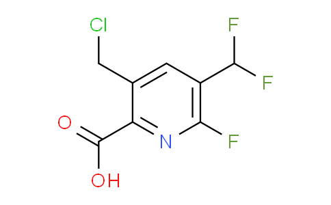 AM205218 | 1805200-64-9 | 3-(Chloromethyl)-5-(difluoromethyl)-6-fluoropyridine-2-carboxylic acid