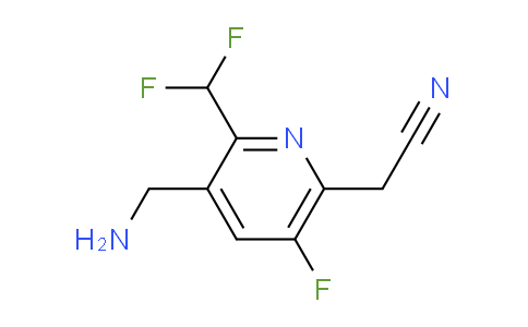 AM205220 | 1806015-81-5 | 3-(Aminomethyl)-2-(difluoromethyl)-5-fluoropyridine-6-acetonitrile