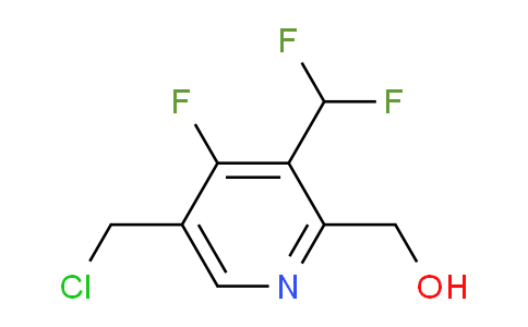 5-(Chloromethyl)-3-(difluoromethyl)-4-fluoropyridine-2-methanol