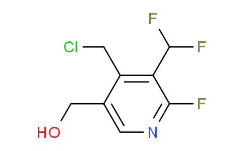 4-(Chloromethyl)-3-(difluoromethyl)-2-fluoropyridine-5-methanol