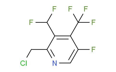AM205236 | 1805610-81-4 | 2-(Chloromethyl)-3-(difluoromethyl)-5-fluoro-4-(trifluoromethyl)pyridine