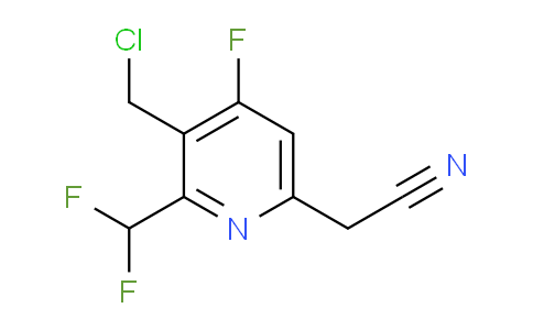 AM205239 | 1805603-86-4 | 3-(Chloromethyl)-2-(difluoromethyl)-4-fluoropyridine-6-acetonitrile