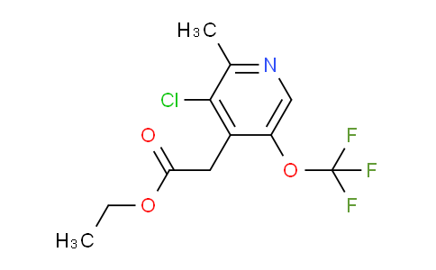 AM20524 | 1804670-12-9 | Ethyl 3-chloro-2-methyl-5-(trifluoromethoxy)pyridine-4-acetate