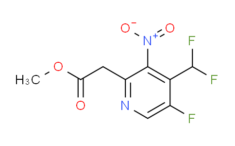 AM205241 | 1806989-06-9 | Methyl 4-(difluoromethyl)-5-fluoro-3-nitropyridine-2-acetate