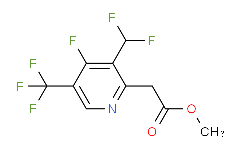 AM205244 | 1805448-66-1 | Methyl 3-(difluoromethyl)-4-fluoro-5-(trifluoromethyl)pyridine-2-acetate
