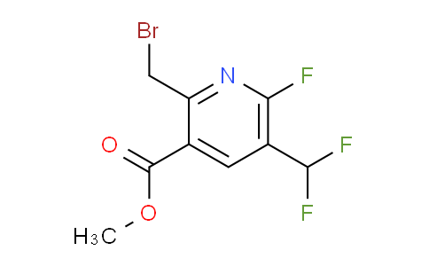 AM205247 | 1804374-44-4 | Methyl 2-(bromomethyl)-5-(difluoromethyl)-6-fluoropyridine-3-carboxylate