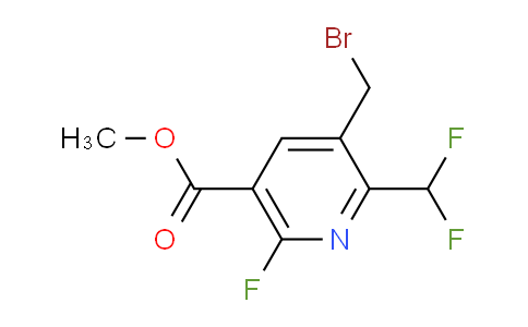 AM205249 | 1805063-36-8 | Methyl 3-(bromomethyl)-2-(difluoromethyl)-6-fluoropyridine-5-carboxylate