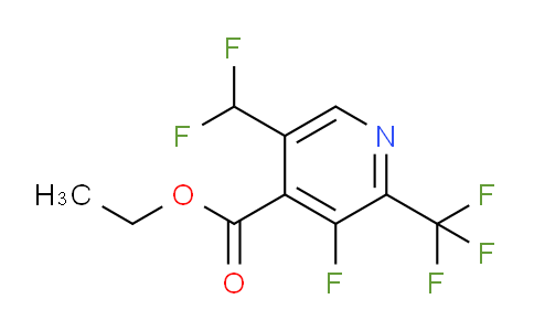 AM205254 | 1805452-43-0 | Ethyl 5-(difluoromethyl)-3-fluoro-2-(trifluoromethyl)pyridine-4-carboxylate
