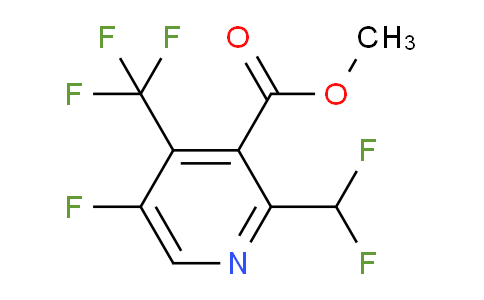 AM205256 | 1806997-40-9 | Methyl 2-(difluoromethyl)-5-fluoro-4-(trifluoromethyl)pyridine-3-carboxylate