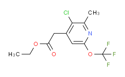 AM20526 | 1806240-94-7 | Ethyl 3-chloro-2-methyl-6-(trifluoromethoxy)pyridine-4-acetate