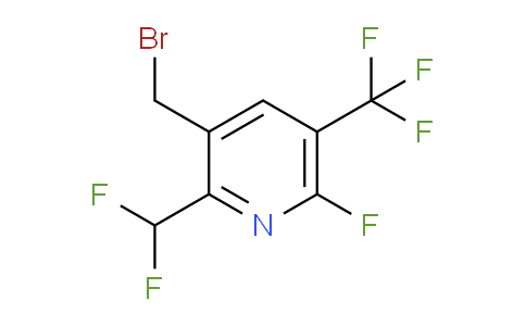 AM205265 | 1806930-09-5 | 3-(Bromomethyl)-2-(difluoromethyl)-6-fluoro-5-(trifluoromethyl)pyridine