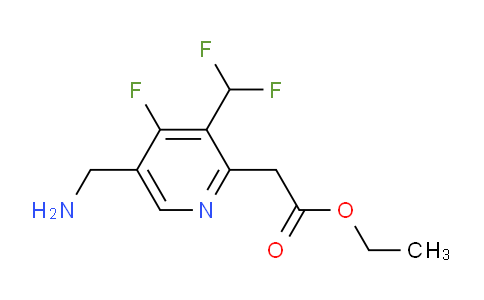 AM205266 | 1805202-86-1 | Ethyl 5-(aminomethyl)-3-(difluoromethyl)-4-fluoropyridine-2-acetate