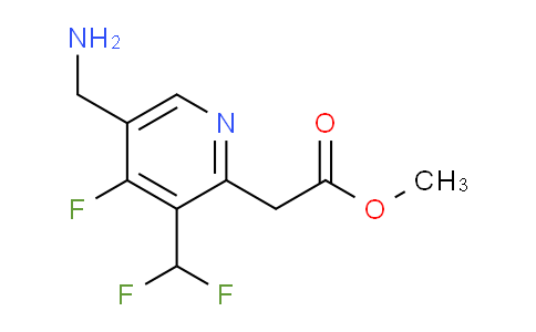 AM205268 | 1805536-84-8 | Methyl 5-(aminomethyl)-3-(difluoromethyl)-4-fluoropyridine-2-acetate