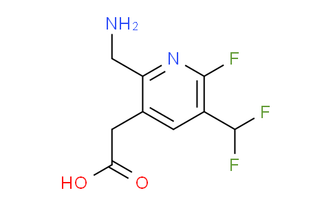 AM205269 | 1805598-03-1 | 2-(Aminomethyl)-5-(difluoromethyl)-6-fluoropyridine-3-acetic acid