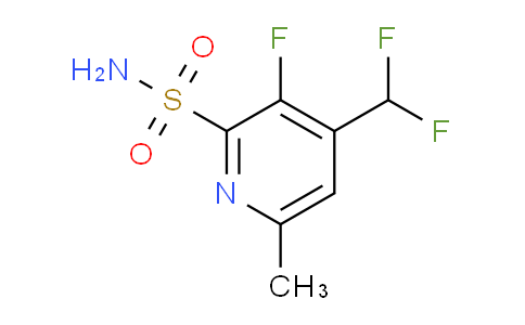 AM205275 | 1805295-08-2 | 4-(Difluoromethyl)-3-fluoro-6-methylpyridine-2-sulfonamide