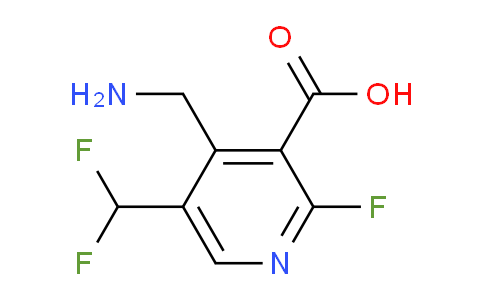 AM205276 | 1805531-10-5 | 4-(Aminomethyl)-5-(difluoromethyl)-2-fluoropyridine-3-carboxylic acid