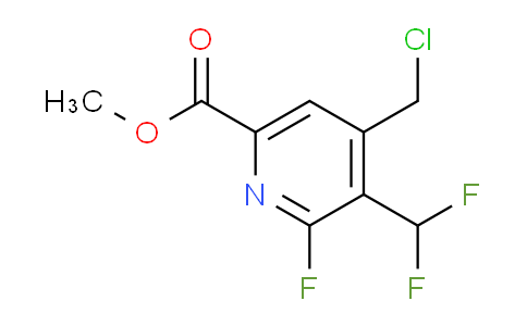 AM205278 | 1806992-25-5 | Methyl 4-(chloromethyl)-3-(difluoromethyl)-2-fluoropyridine-6-carboxylate