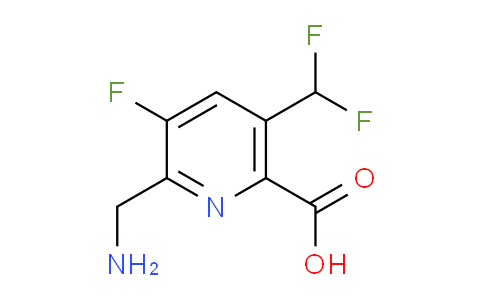 AM205279 | 1807137-01-4 | 2-(Aminomethyl)-5-(difluoromethyl)-3-fluoropyridine-6-carboxylic acid