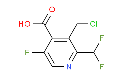 AM205282 | 1805445-85-5 | 3-(Chloromethyl)-2-(difluoromethyl)-5-fluoropyridine-4-carboxylic acid