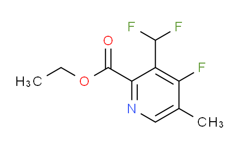 AM205297 | 1805476-29-2 | Ethyl 3-(difluoromethyl)-4-fluoro-5-methylpyridine-2-carboxylate