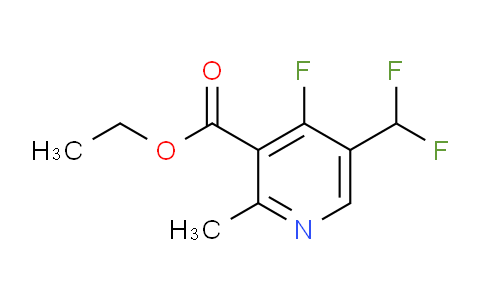 AM205299 | 1805194-09-5 | Ethyl 5-(difluoromethyl)-4-fluoro-2-methylpyridine-3-carboxylate