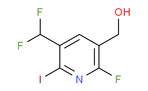 3-(Difluoromethyl)-6-fluoro-2-iodopyridine-5-methanol