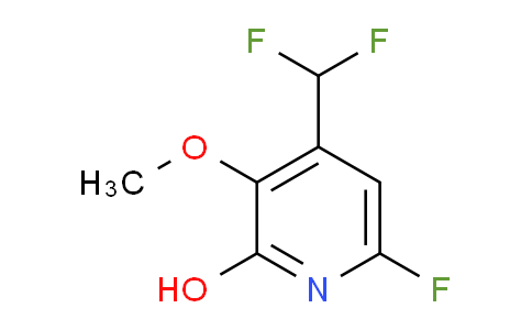 4-(Difluoromethyl)-6-fluoro-2-hydroxy-3-methoxypyridine
