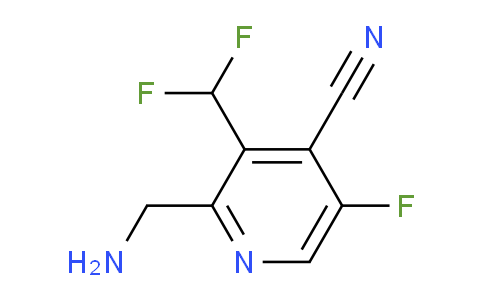 2-(Aminomethyl)-4-cyano-3-(difluoromethyl)-5-fluoropyridine
