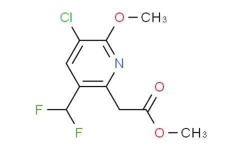 AM205329 | 1807065-80-0 | Methyl 3-chloro-5-(difluoromethyl)-2-methoxypyridine-6-acetate