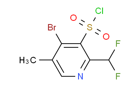 AM205331 | 1805442-89-0 | 4-Bromo-2-(difluoromethyl)-5-methylpyridine-3-sulfonyl chloride