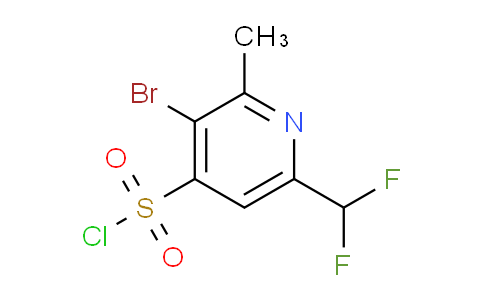 AM205333 | 1805357-09-8 | 3-Bromo-6-(difluoromethyl)-2-methylpyridine-4-sulfonyl chloride